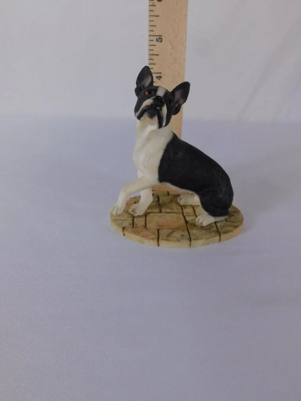 Sherratt & Simpson Boston Terrier Dog Figurine Resin Statue 8937 Sitting Decor - Picture 8 of 8